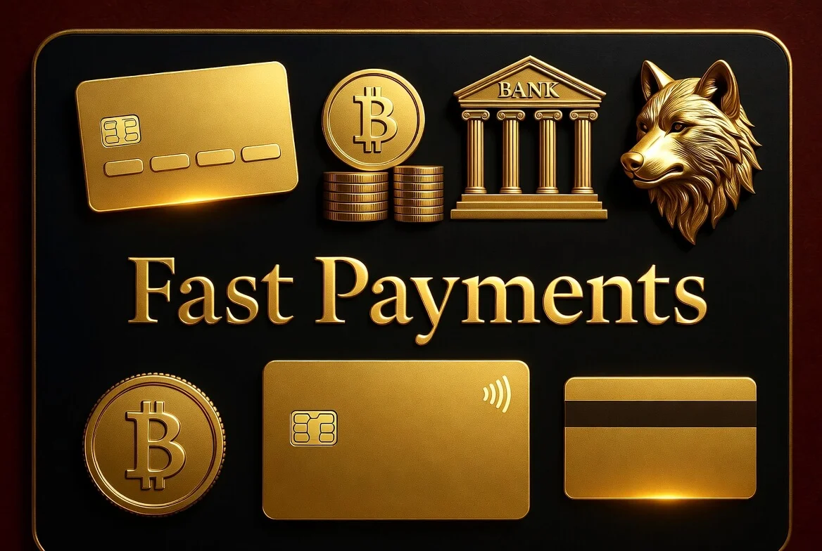 Wolf Winner withdrawal times, limits and payment methods for Australia